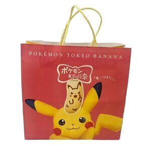 POKEMON TOKYO BANANA Japanese Pikachu Shopping Bag